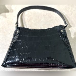 Liz Claiborne Black Shoulder Bag. NWOT